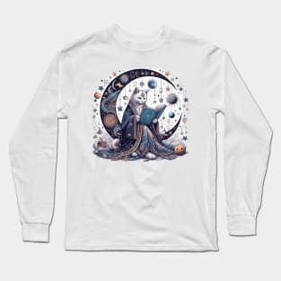 astrological cat astral astrology Long Sleeve T-Shirt